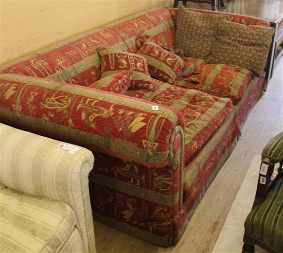 Chesterfield style two-seat settee